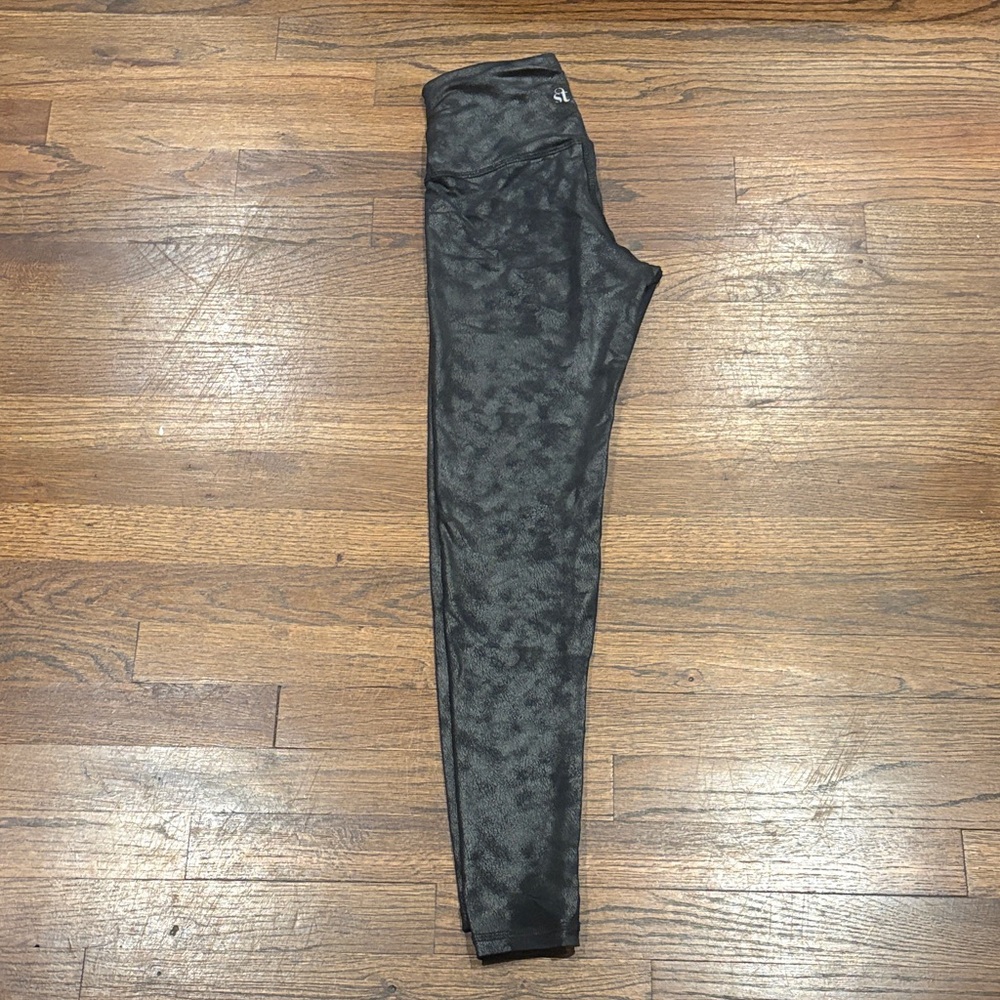 Strut This | Black Patterned Leggings